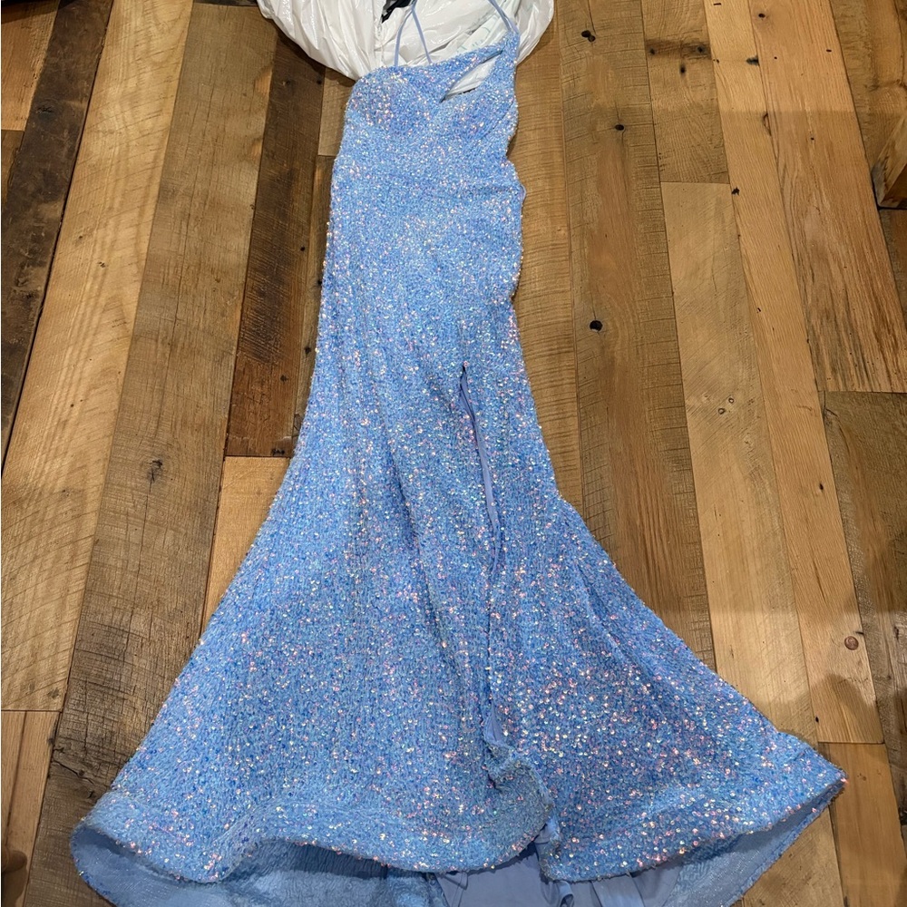 Camille La Vie Sequin Prom Dress